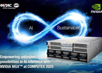 MiTAC Computing Launches the Latest Scale-out AI Server G4527G6 by NVIDIA MGX at COMPUTEX 2025