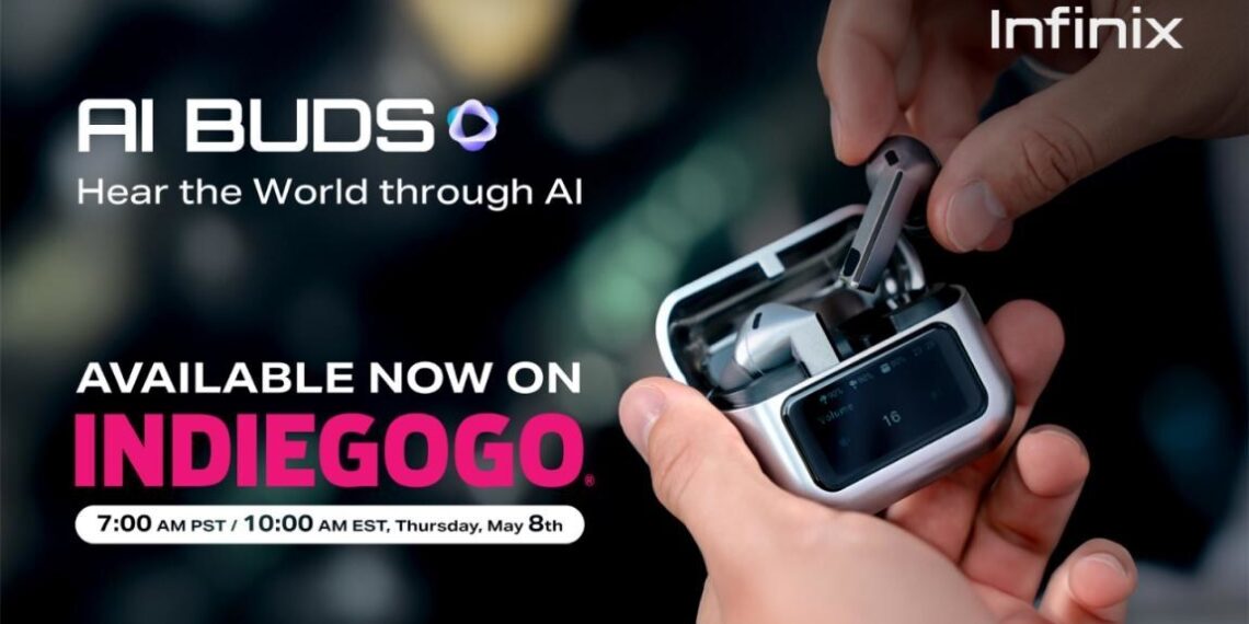 Infinix Launches Its First AI Buds with Real-Time Translation on Indiegogo