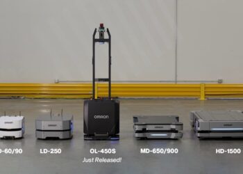 OMRON Introduces the OL-450S – A Complete Autonomous Mobile Robot Solution for Material Handling