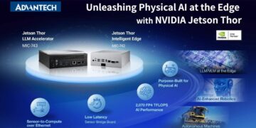 Advantech Demonstrates Live Full-Stack NVIDIA Jetson Thor Integration at COMPUTEX: MIC-743 Powers Next-Gen Physical AI and Robotics Systems
