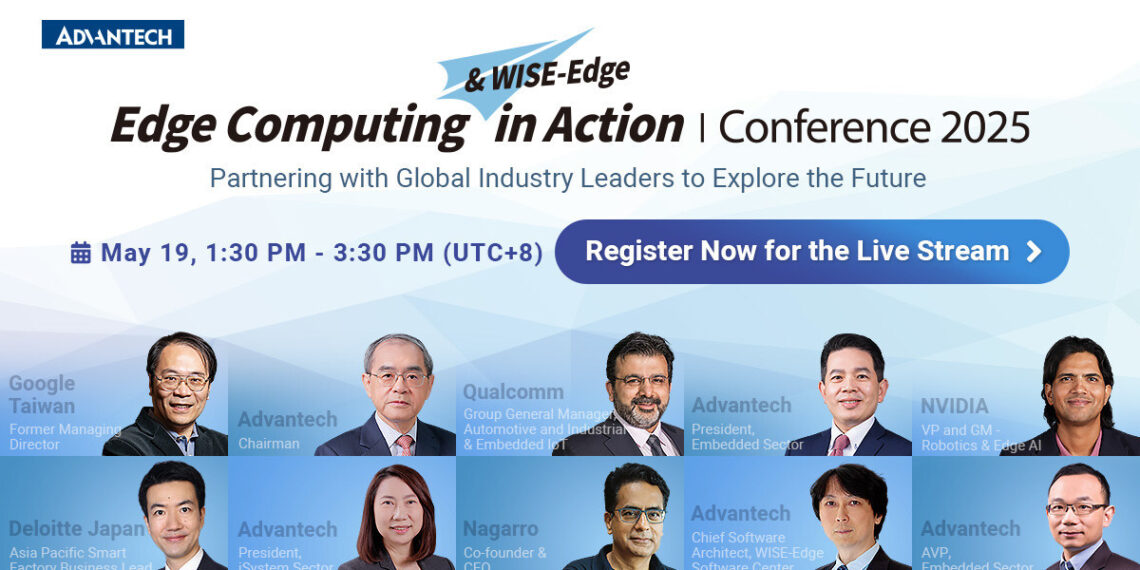 Advantech Collaborates with 20+ Partners for “Edge Computing & WISE-Edge in Action” Conference and Livestreamed Insight Studio Sessions at COMPUTEX 2025
