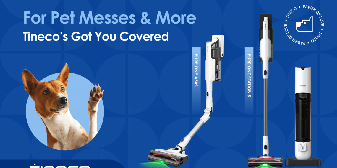 Tineco Announces Exclusive Amazon Pet Day Deals on Powerful Vacuums Perfect for Pet Owners