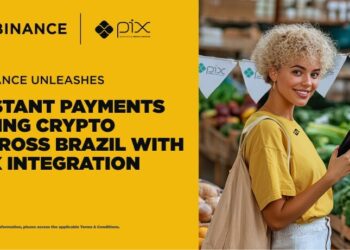 Binance Pay integrates with Pix, enabling instant crypto-powered payments in Brazilian Reais across Brazil