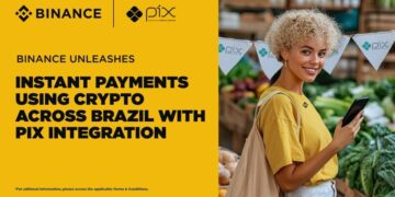 Binance Pay integrates with Pix, enabling instant crypto-powered payments in Brazilian Reais across Brazil