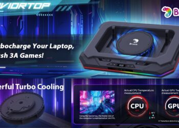 Born for Gaming: Brook Saviortop Gaming Laptop Cooler Launches!