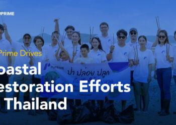 PU Prime Drives Coastal Restoration Efforts in Thailand