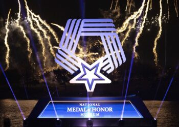 Elation Shines Bright at Grand Opening of National Medal of Honor Museum