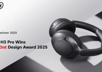 QCY H3 Pro Wins Red Dot Design Award 2025, Continuing a String of Global Design Accolades