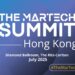 The MarTech Summit Hong Kong, 8 July 2025 at The Ritz-Carlton