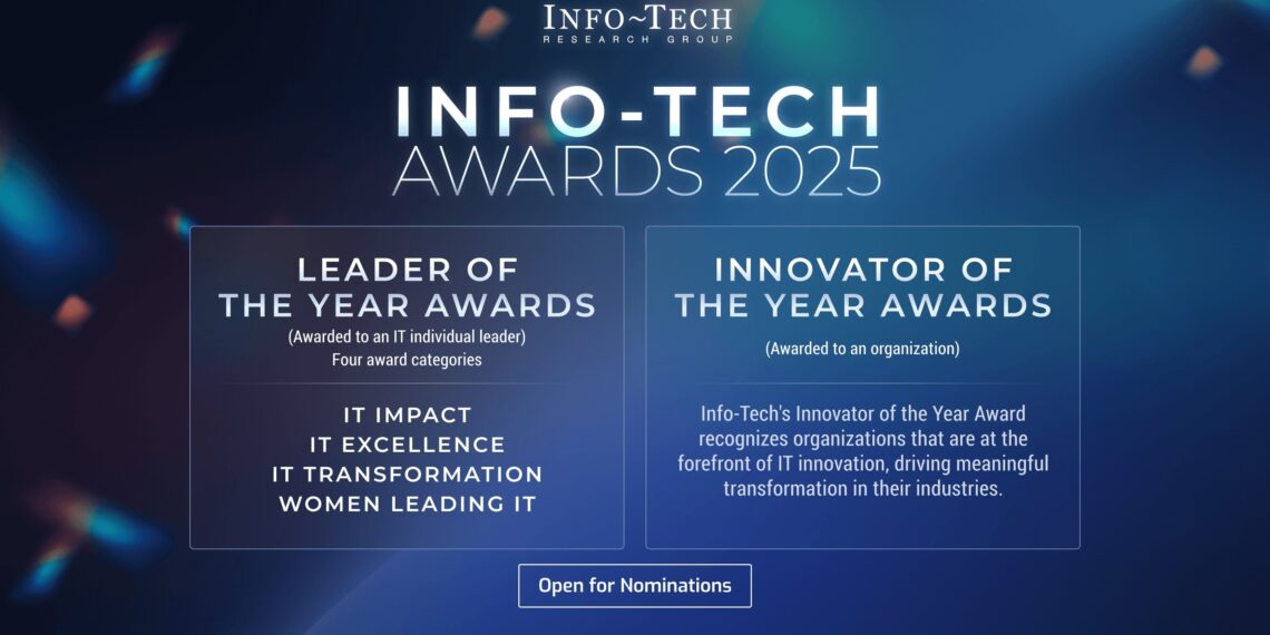 Info-Tech Research Group Expands Annual Awards Program to Spotlight IT Leadership, Excellence, and Innovation