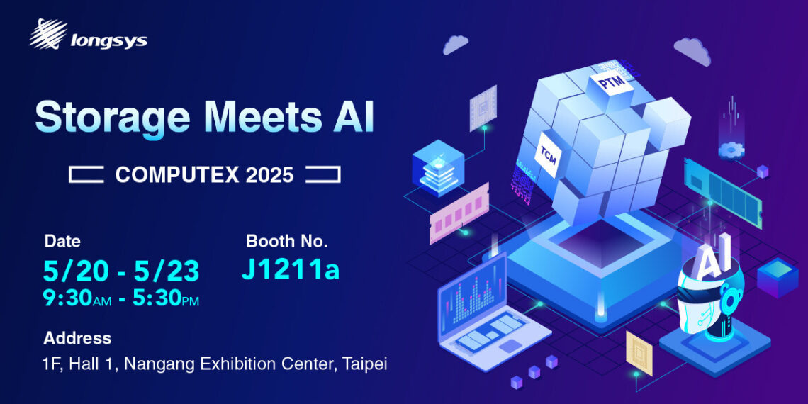 Storage Meets AI: Longsys to Showcase Comprehensive Innovation at COMPUTEX 2025
