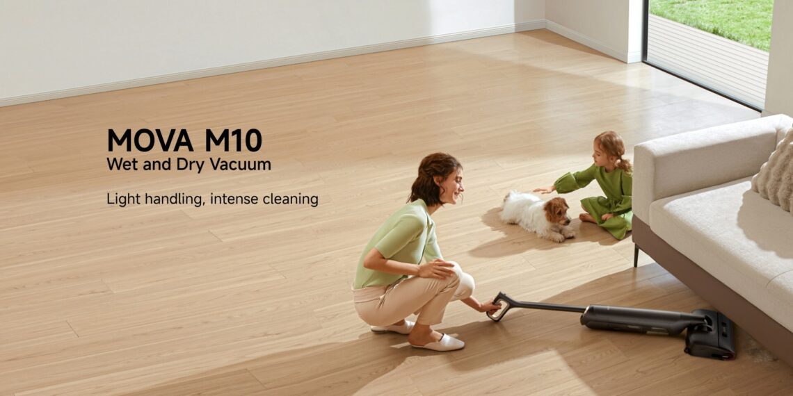MOVA Introduces M10 – Powerful, Self-Cleaning Wet and Dry Vacuum