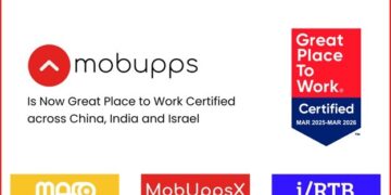 Mobupps Earns Great Place to Work® Certification across Israel, China and India