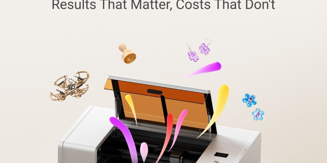 OMTech Launches Polar Lite CO2 Laser Engraver–An Affordable, All-in-One Desktop Solution