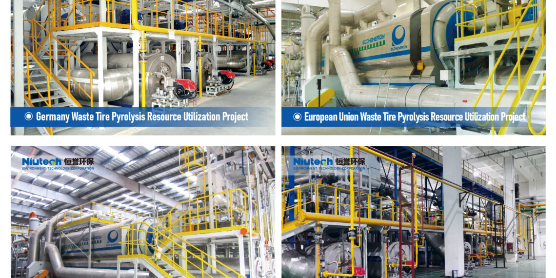 Cutting-Edge Pyrolysis Technology | Niutech’s Continuous Intelligent Equipment Achieves the “Ultimate Disposal” of Scrap Tires!