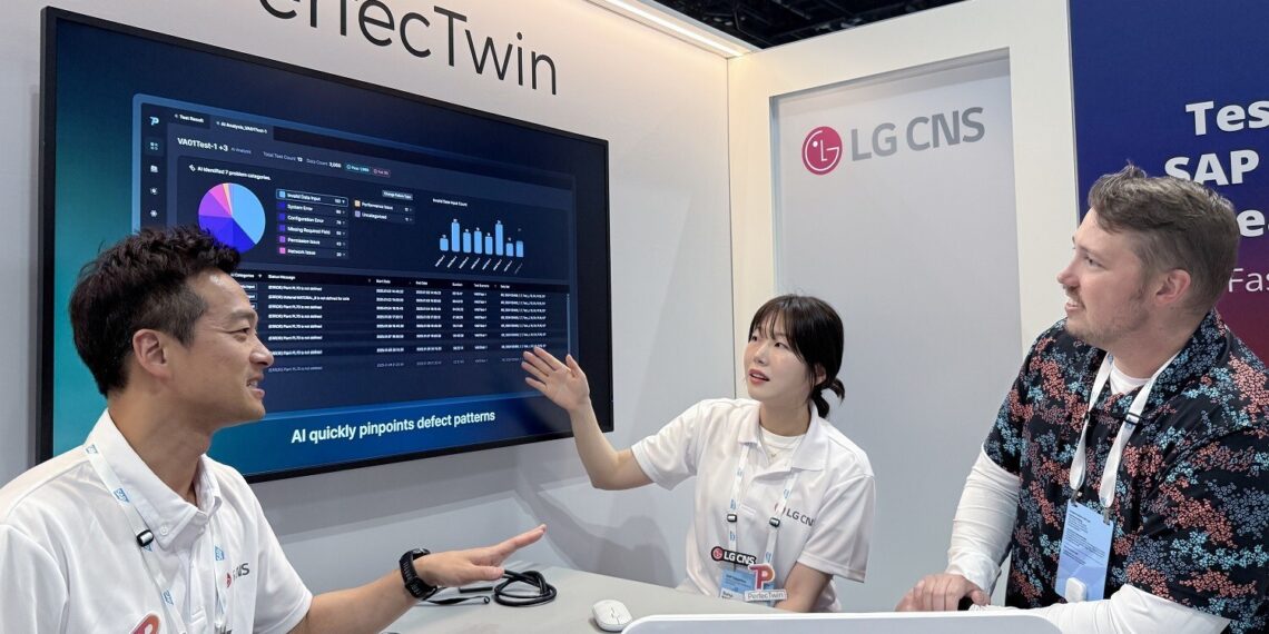 LG CNS showcases AI-Enhanced ‘PerfecTwin ERP Edition’ in the U.S. at SAP Sapphire 2025