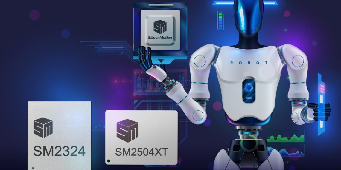 Silicon Motion Showcases Next Generation PCIe Gen5 SSD Controller and USB4 Portable SSD Controller at Computex 2025