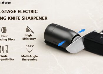 Longzon Unveils zForge Electric Rolling Knife Sharpener with Exclusive Deals on Amazon and TikTok Shop