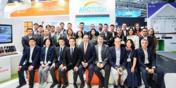‌Arctech Showcased the Most Comprehensive Portfolios Based on ‌”Tracker+”‌ and ‌”Green Power+” Platforms at Intersolar Europe 2025