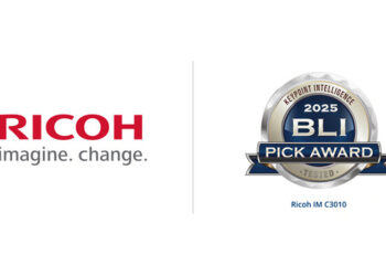 Ricoh IM C3010 Wins 2025 Pick Award from Keypoint Intelligence