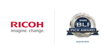 Ricoh IM C3010 Wins 2025 Pick Award from Keypoint Intelligence