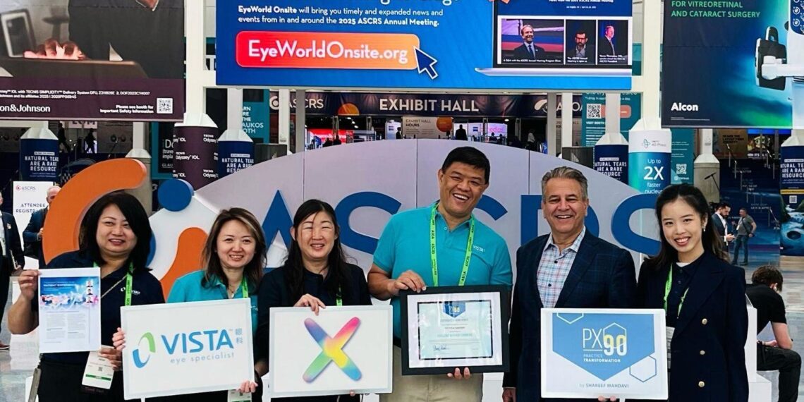 VISTA Eye Specialist Celebrates Breakthrough PX Ninety Collaboration with Shareef Mahdavi—Now Featured in Leading U.S. Medical Journal