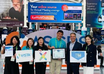 VISTA Eye Specialist Celebrates Breakthrough PX Ninety Collaboration with Shareef Mahdavi—Now Featured in Leading U.S. Medical Journal
