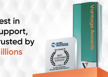 Vantage Takes Home “Best Customer Support” at Global Business Review Magazine Awards 2025