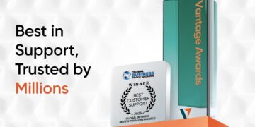 Vantage Takes Home “Best Customer Support” at Global Business Review Magazine Awards 2025
