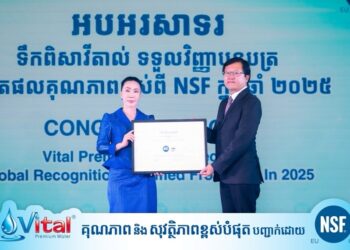 NSF-Certified: Vital Premium Water Raises the Bar for Quality and Trust in Cambodia