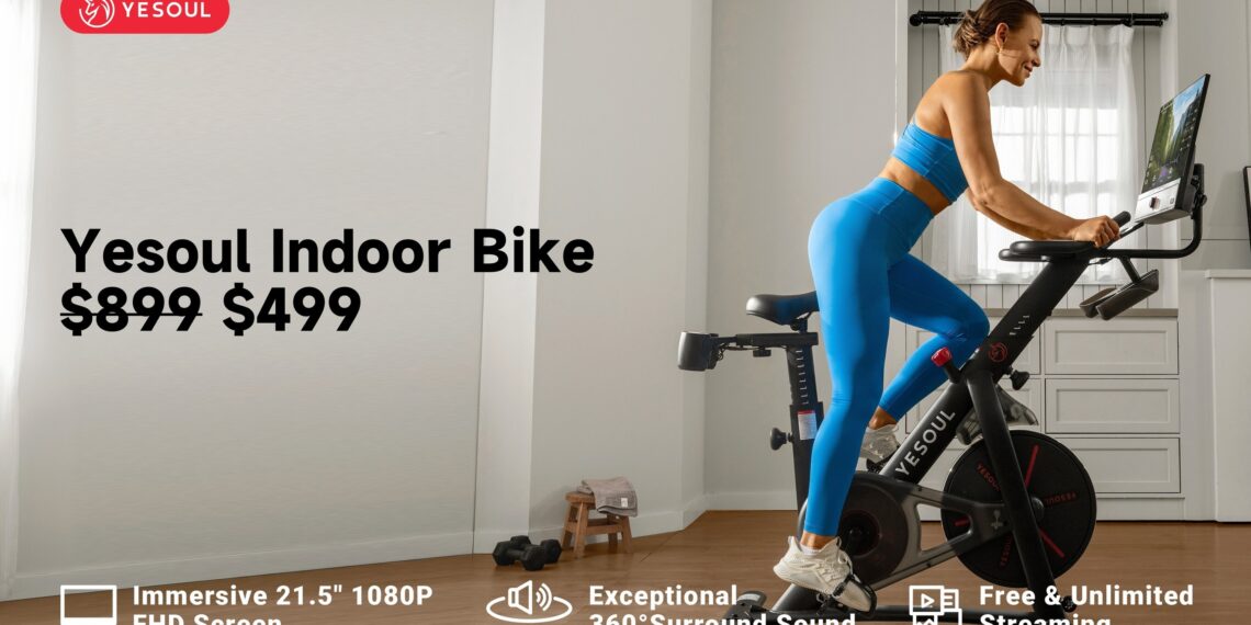 Yesoul G1M Max Indoor Bike: The Ultimate Home Fitness Solution for Busy Moms Seeking Self-Care