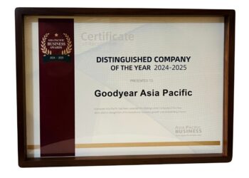 GOODYEAR WINS ASIA PACIFIC BUSINESS AWARDS 2024 – 2025