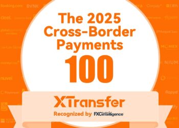 XTransfer Named Among The Top 100 Cross-Border Payments Companies for 2025 by FXC Intelligence