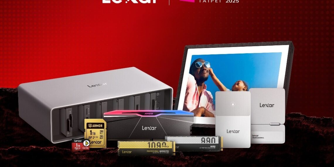Storage Meets AI at COMPUTEX 2025: Lexar Introduces Innovative Product Lines