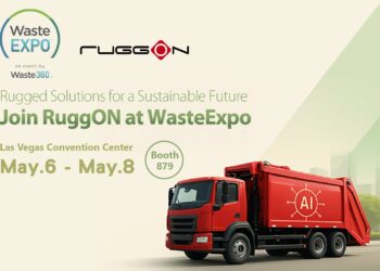 RuggON Showcases AI-Driven Rugged Fleet Solutions at WasteExpo 2025, Empowering Smarter & Greener Waste Management