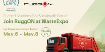 RuggON Showcases AI-Driven Rugged Fleet Solutions at WasteExpo 2025, Empowering Smarter & Greener Waste Management
