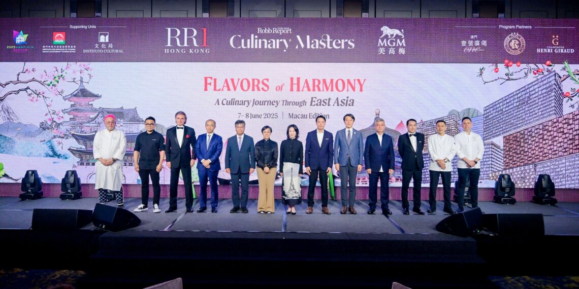 Top Michelin Chefs Steer a 10-Star Epicurean Adventure Through East Asia at the Third Edition of MGM x RR1HK Culinary Masters Macau