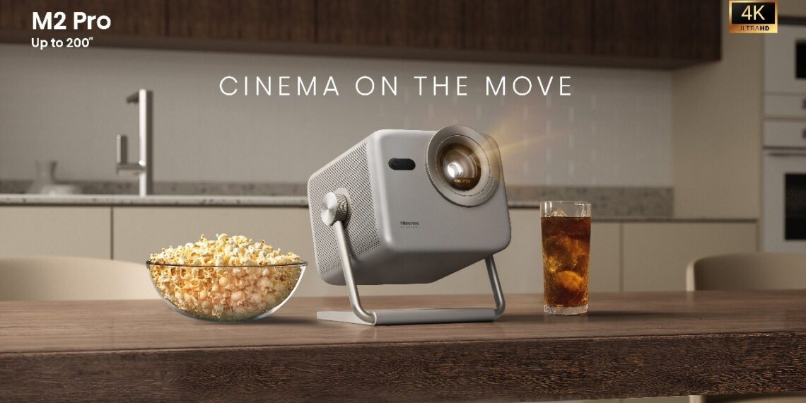 Hisense Unveils M2 Pro, Its Smallest, Lightest, Most Portable 4K Laser Mini Projector Ever