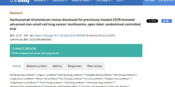 The British Medical Journal Publishes Study Results on Sacituzumab Tirumotecan for Previously Treated EGFR-Mutant Advanced NSCLC
