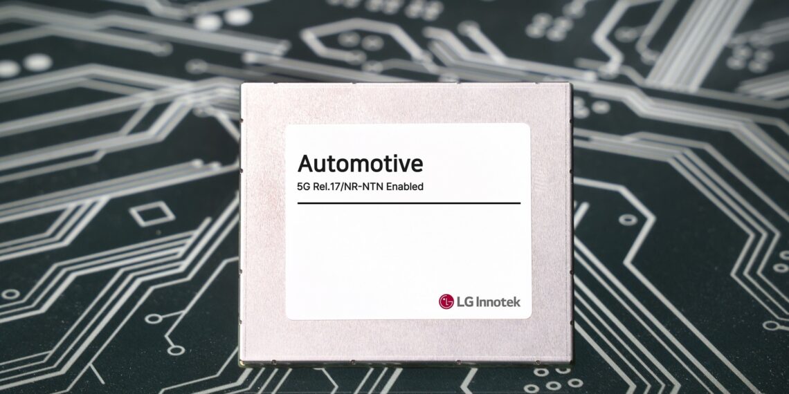 LG Innotek Unveils World’s First Automotive 5G Broadband Satellite Communication Module