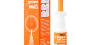 Drug-Free Nasal Spray LUCA V-Defense Creates a Protective Shield Against Viruses and Allergies