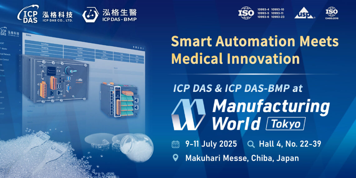 Smart Automation Meets Medical Innovation: ICP DAS & ICP DAS-BMP at Manufacturing World Tokyo 2025