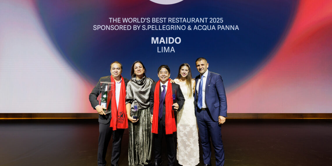 MAIDO, LIMA, IS NAMED NO.1 IN THE LIST OF THE WORLD’S 50 BEST RESTAURANTS 2025