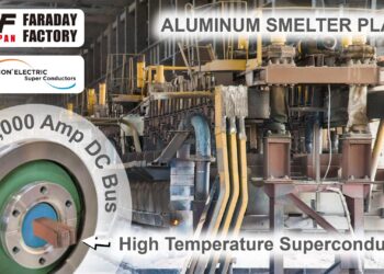 Faraday Factory Has Started Delivery of Superconductor Tapes for 200,000 Ampere Busbar to be installed at Aluminum Smelter Plant in Hamburg, Germany