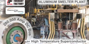 Faraday Factory Has Started Delivery of Superconductor Tapes for 200,000 Ampere Busbar to be installed at Aluminum Smelter Plant in Hamburg, Germany