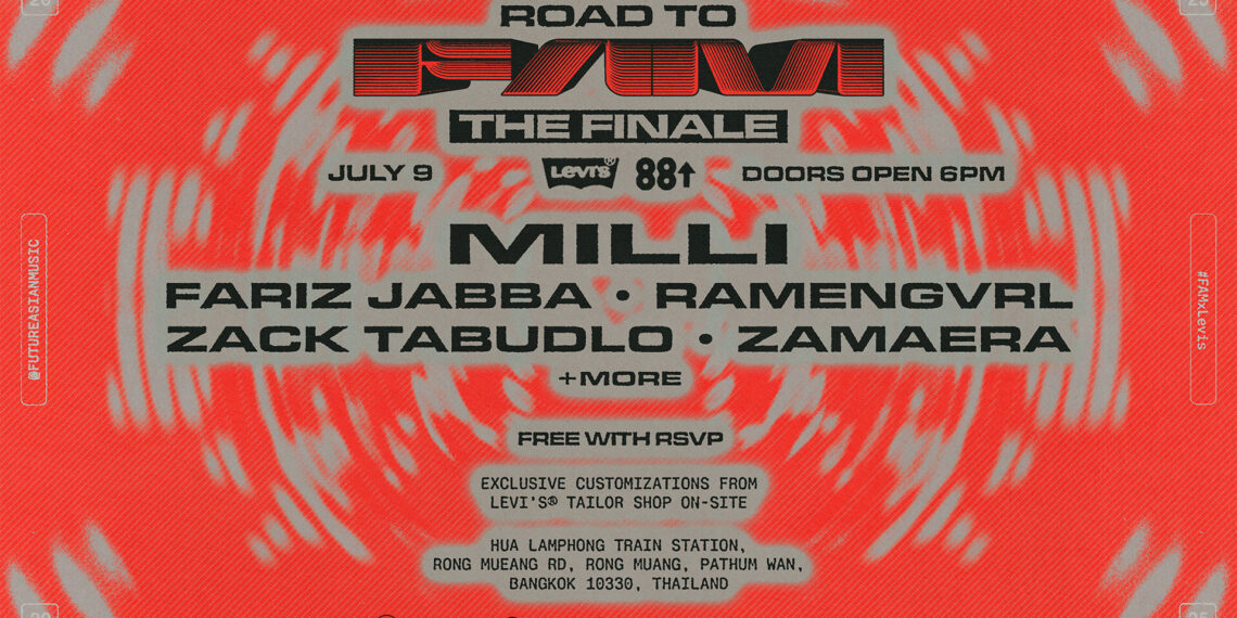 88RISING LAUNCHES “ROAD TO FAM – THE FINALE” WITH LEVI’S® AND FAM STUDIOS BANGKOK TO EMPOWER THE NEXT GENERATION