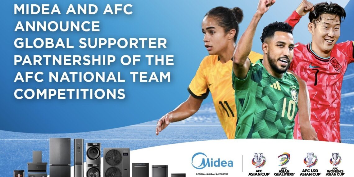 Midea becomes Global Supporter of the AFC’s National Team Competitions