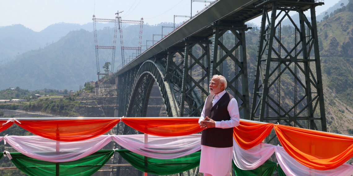 India converts adversity into accomplishment: Afcons builds world’s highest single-arch railway bridge, 35m taller than Eiffel Tower, in Himalayan terrain