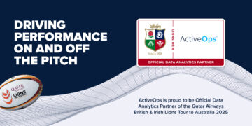 ActiveOps Announced as Official Data Analytics Partner of The British & Irish Lions and the Qatar Airways British & Irish Lions Men’s Tour to Australia 2025