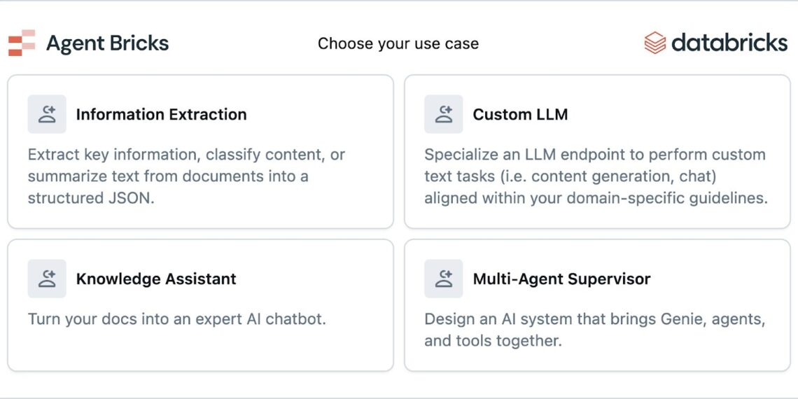Databricks Launches Agent Bricks: A New Approach to Building AI Agents
